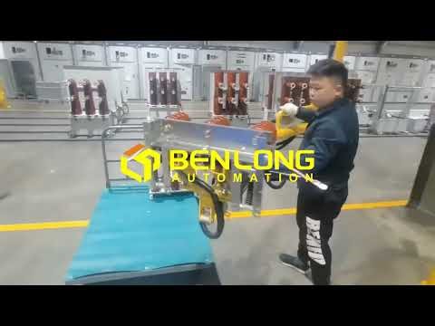 Intelligent control cabinet automatic assembly and testing production line