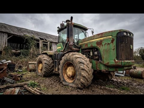 ASMR Tractor Restoration! Full Restoration John Deere 9620 Tractor 2003