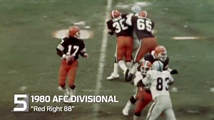 2.6K views · 139 reactions | ‍☠️略️ January 4, 1981 (Wind chill -20) "Red Right 88" 1980 AFC Divisional Playoffs Oakland 14 Cleveland 12 Final The Raiders arrested the "Kardiac Kids" @ Cleveland Municipal Stadium. The late S Mike Davis sealed the victory with an end zone interception. | "Al Davis The Maverick 1963-2011" | Facebook