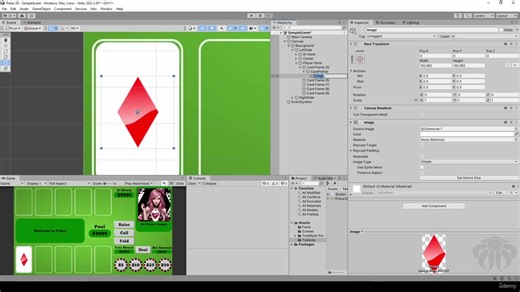 【Unity】构建扑克游戏完整开发课程