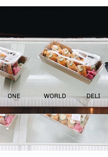 One World Deli BGC menu: sustainably sourced, grassfed, organic options