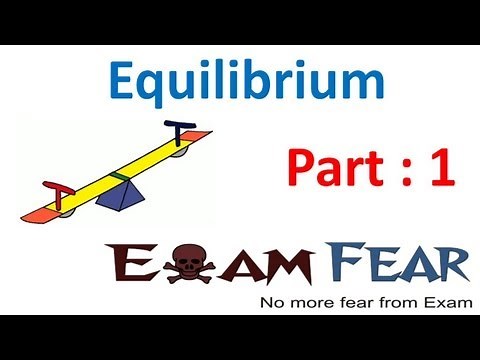 Chemistry Equilibrium part 1 (Introduction) CBSE class 11 XI