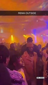 Mavin Boys were outside last night—Rema, Crayon, and ThizisLondon were spotted at the nightclub 🎉 | Entertainment Daily