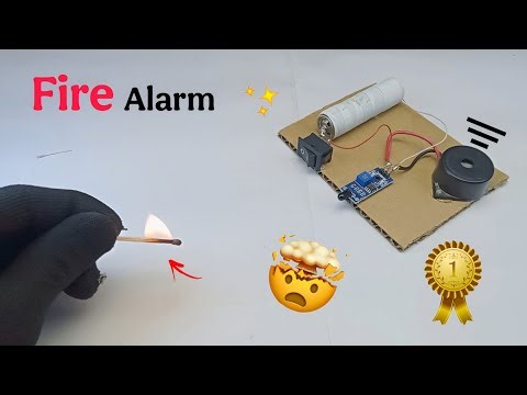 Fire alarm project | Science Project Working Model