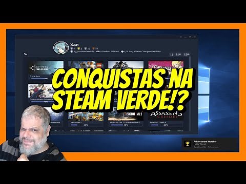 Quer Conquistas e Troféus Na Steam Verde? Conheça O Achievement Watcher!