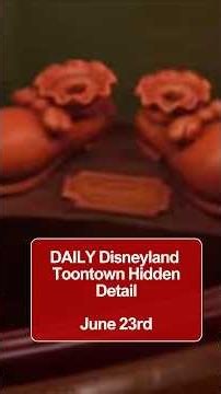 Mickey's bronzed baby shoes in Toontown have a timeline problem