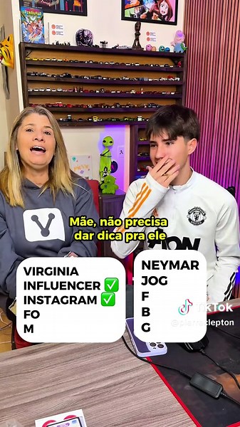 Complete a sequência com a minha mãe kkk #viral #fyp #comedia #humor #virginia #neymar @George Clepton