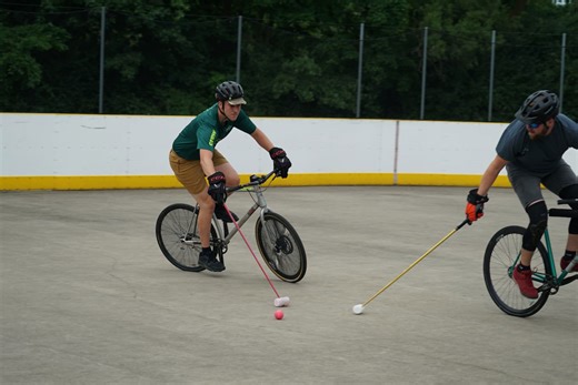 Save a horse, ride a bicycle at this London bike polo meetup