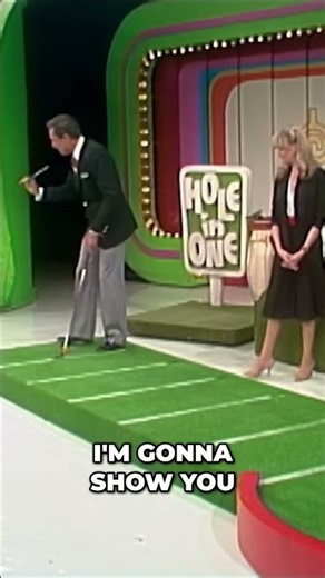 Will a special golf ball help Bob Barker with his putting game? ⛳ #ThePriceIsRight