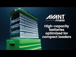 Avant Power - High-capacity batteries optimized for compact loaders