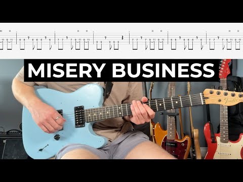 Paramore - Misery Business | Guitar Cover + Tab