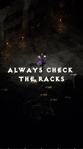 D2R Don’t Sleep On Weapon Racks #diablo2resurrected