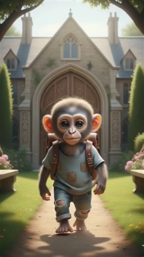 Ridicule of baby monkey🐒 clothes #lokokids