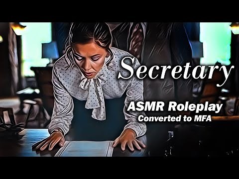 ASMR Secretary Boss Roleplay Remake to MFA