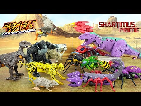 Complete Transformers Beast Wars Collection Earthrise Legacy 14 Hasbro Action Figures Review