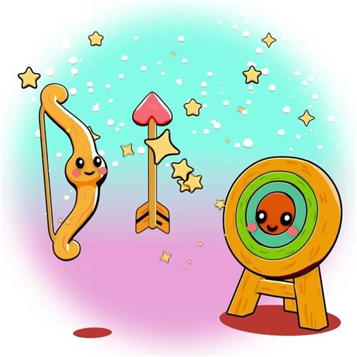 Archery bow and target #Blender#EEVEE