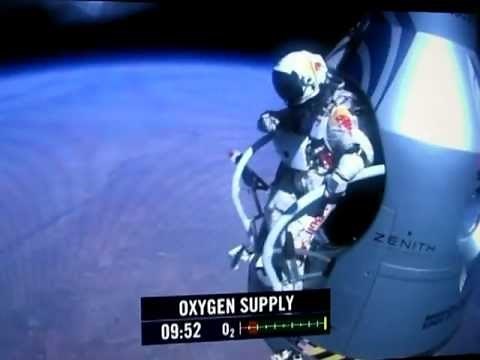 Felix Baumgartner - THE JUMP - Full Video HQ - Der Sprung 14.10.2012 --- 3 Weltrekorde!!! ---