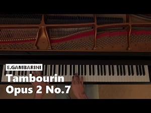 Tambourin Opus 2 No. 7 by Elisabetta de Gambarini