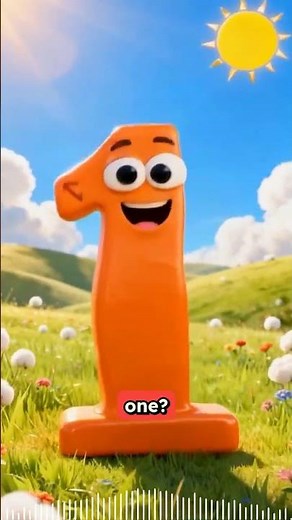 Number 1 (Number Friends) | Learning the Number One for Kids