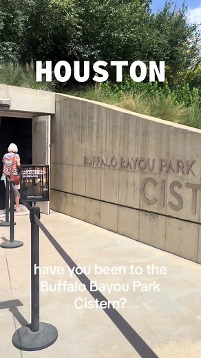 Looking for a cool spot to beat the heat in Houston? Look no further with the Buffalo Bayou Park Cistern, a historical structure offering tours, sound healing meditation and occasional art installations. #houston #htx #thingstodo #buffalobayoupark #bbpcistern