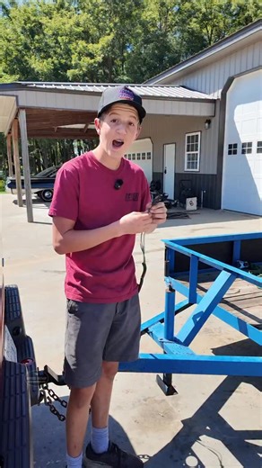 Kent Waddell on Instagram: "I Broke the Trailer 🤦‍♂️ #fixit #junkyardjack #rancherokid #cleftstrong"