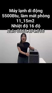 Máy lạnh di động 5500Btu, làm mát phòng 11_15m2 Nhiệt độ 16 độ Zalo 0868.474.010 #offroad #camping #rv #mobihome | Offroad Camel | Facebook