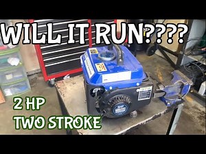 2hp Chicago Generator Won't Run Small Engine Repair