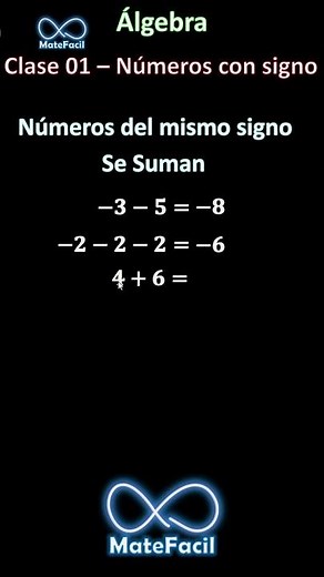 Algebra in Short 01 - Addition and Subtraction of Signed Numbers