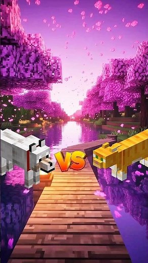 Wolf VS Every Mobs ⚔️ Who Wins? #shorts #minecraft #comparison