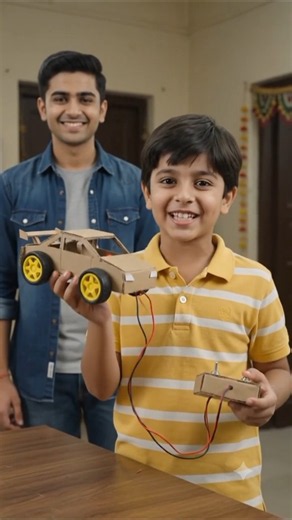 How to Make a Simple Remote Control Car at Home | Fun DIY Project