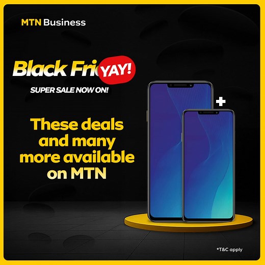 Level up this Black FriYAY with MTN’s Huawei nova 14i Double Deal! For R579pm you get two devices for one unbeatable price. All the value. 🔥 T&C apply. #TodayWeMakeMoves | MTN South Africa