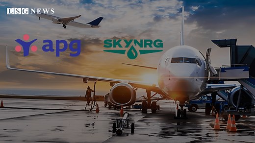 APG Commits €250M to SkyNRG to Scale Global Sustainable Aviation Fuel Production