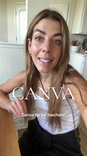 if you’re a teacher you have to know this Canva tip #canva #canvaforeducation #teachertips #canvatutorial