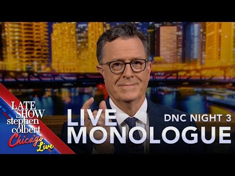 Stephen Colbert Says Bill Clinton’s ‘Youthful’ Approach to DNC Speech Is ‘What Got Him Into Trouble in the 1990s’ | Video