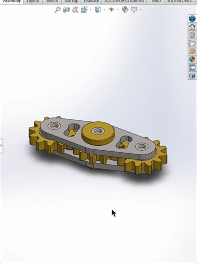 Modeling a Fidget Spinner in SolidWorks