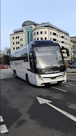 National Express on the 507 to Swansea #nationalexpress #buses