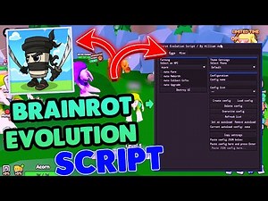 Brainrot Evolution Script - (Auto Farm, Auto Rebirth, Auto Egg) *NO KEY*