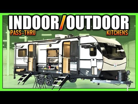 SOMEHOW saves you a foot of length! 2026 Unmapped by Rpod 25FK Travel Trailer