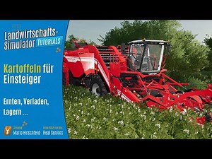 LS22 Tutorials: Kartoffelernte Schritt für Schritt // Grundlagen für Einsteiger