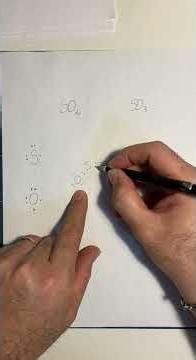 Geometria do SO2 e SO3 com ligações
