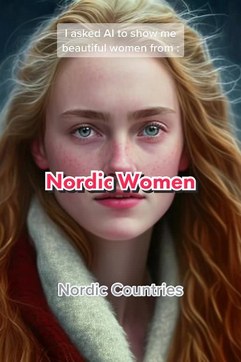 Discover Beautiful Nordic Women Through AI Art