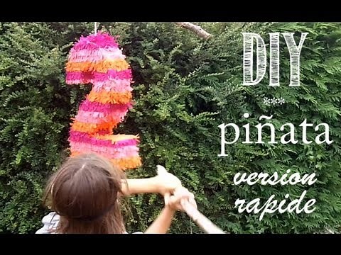 DIY Tuto: Comment Faire Une Piñata, Version Rapide.