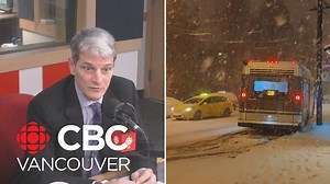 TransLink CEO Kevin Desmond talks about how transit deals with weather and what's in the company's plans for the futures to help commuters get around Metro Vancouver. | CBC Vancouver