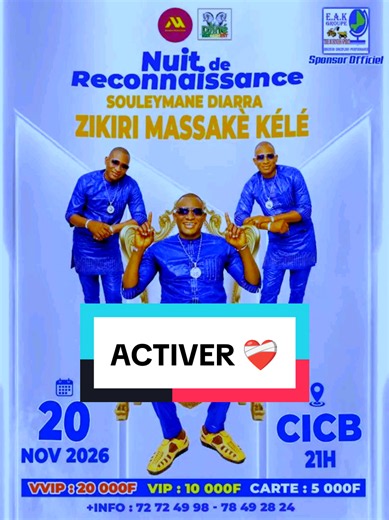 son officiel de Zikiri Bamba et Karim 2026