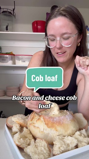 Delicious Cheese and Bacon Cob Loaf Recipe