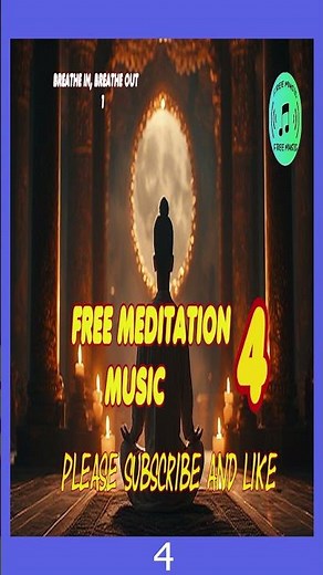 Free Meditation 4-relaxing music - calming music - sleep music -background meditation music-4