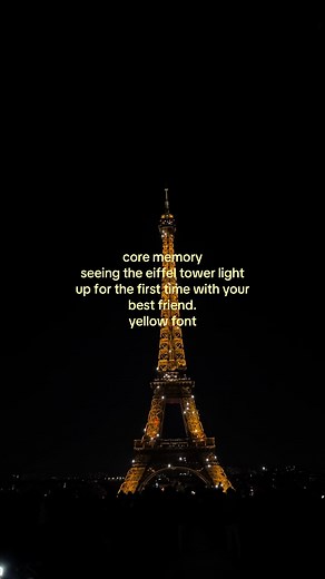 Parisian Core Memory: Eiffel Tower Sparkle
