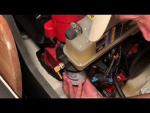 How to change the fuel filter on a Volvo Penta Gen 5 V8 or V6