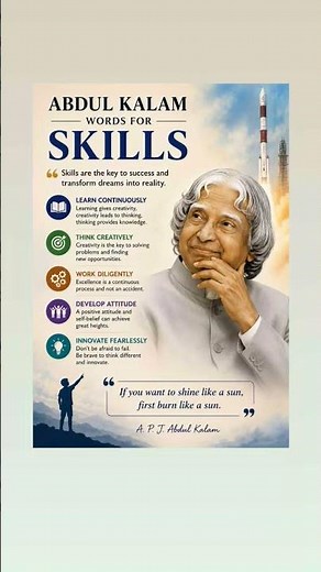 The Skills That Build Success | APJ Abdul Kalam