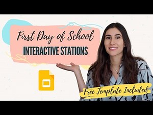 How to Create Interactive Stations Using Google Slides for Back to School